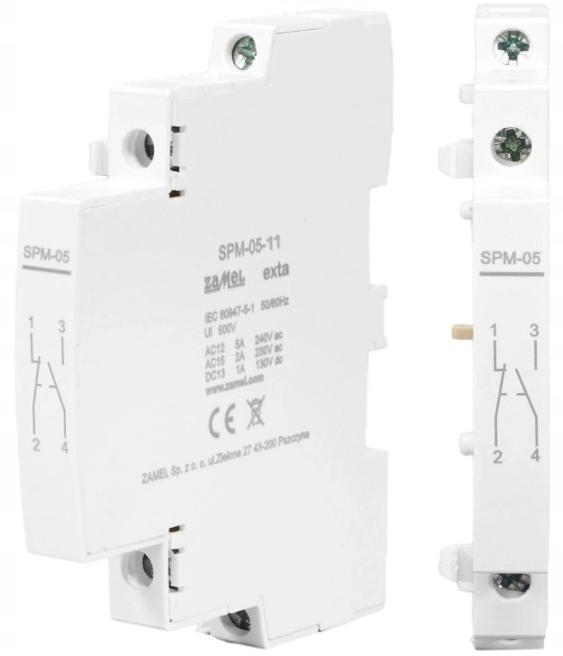 Zamel Auxiliary contact for EXTA STM
