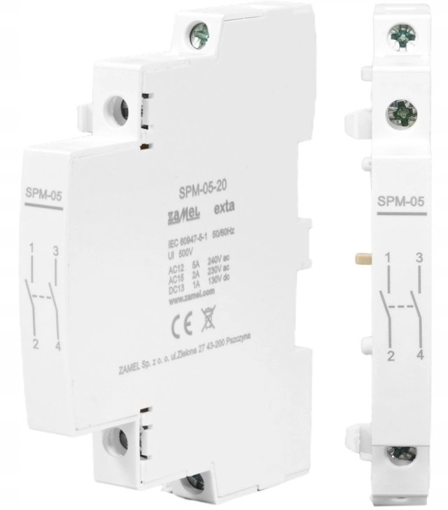 Zamel Auxiliary contact for EXTA STM