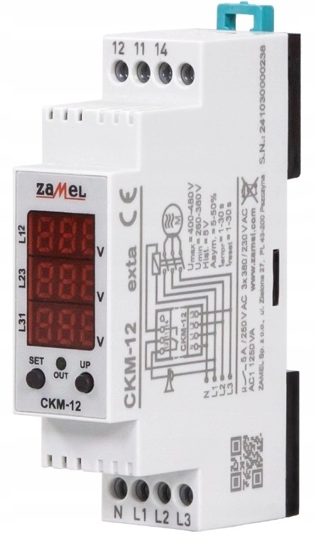 Zamel Digital phase sequence and failure