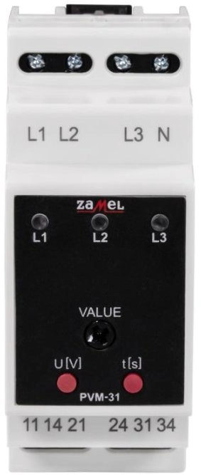 Zamel Voltage control relay for photovoltaics