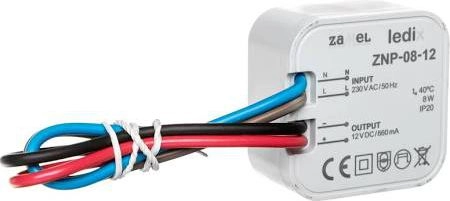 Zamel In-wall LED power supply 12V