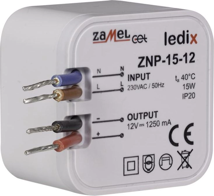 Zamel Recessed LED power supply 12V