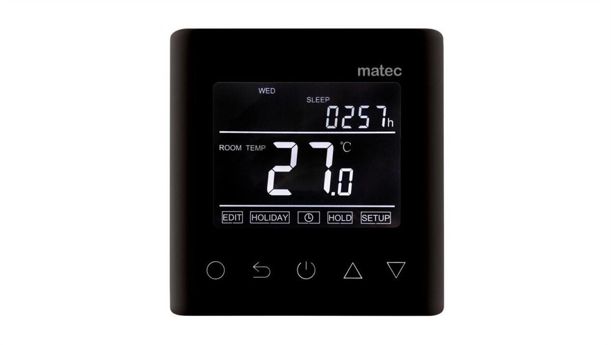 Zamel Recessed temperature controller - programmable