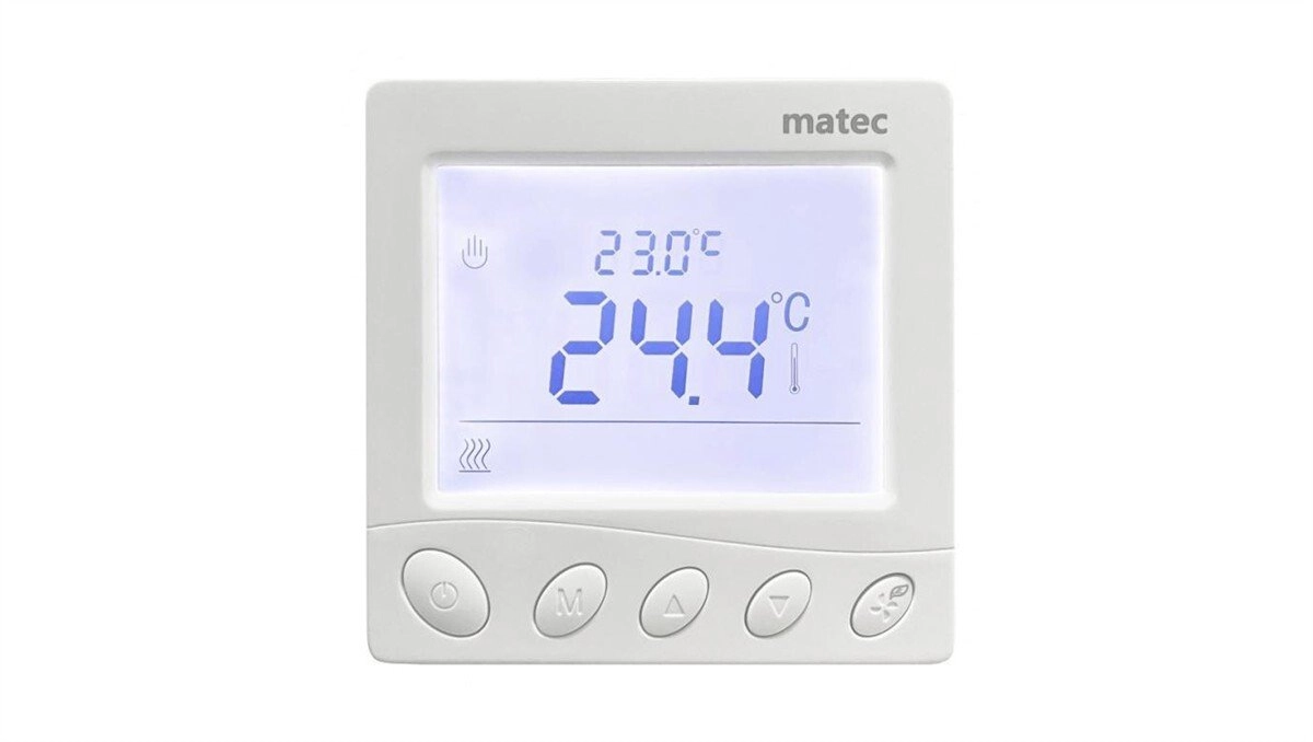 Zamel Recessed temperature controller - programmable: