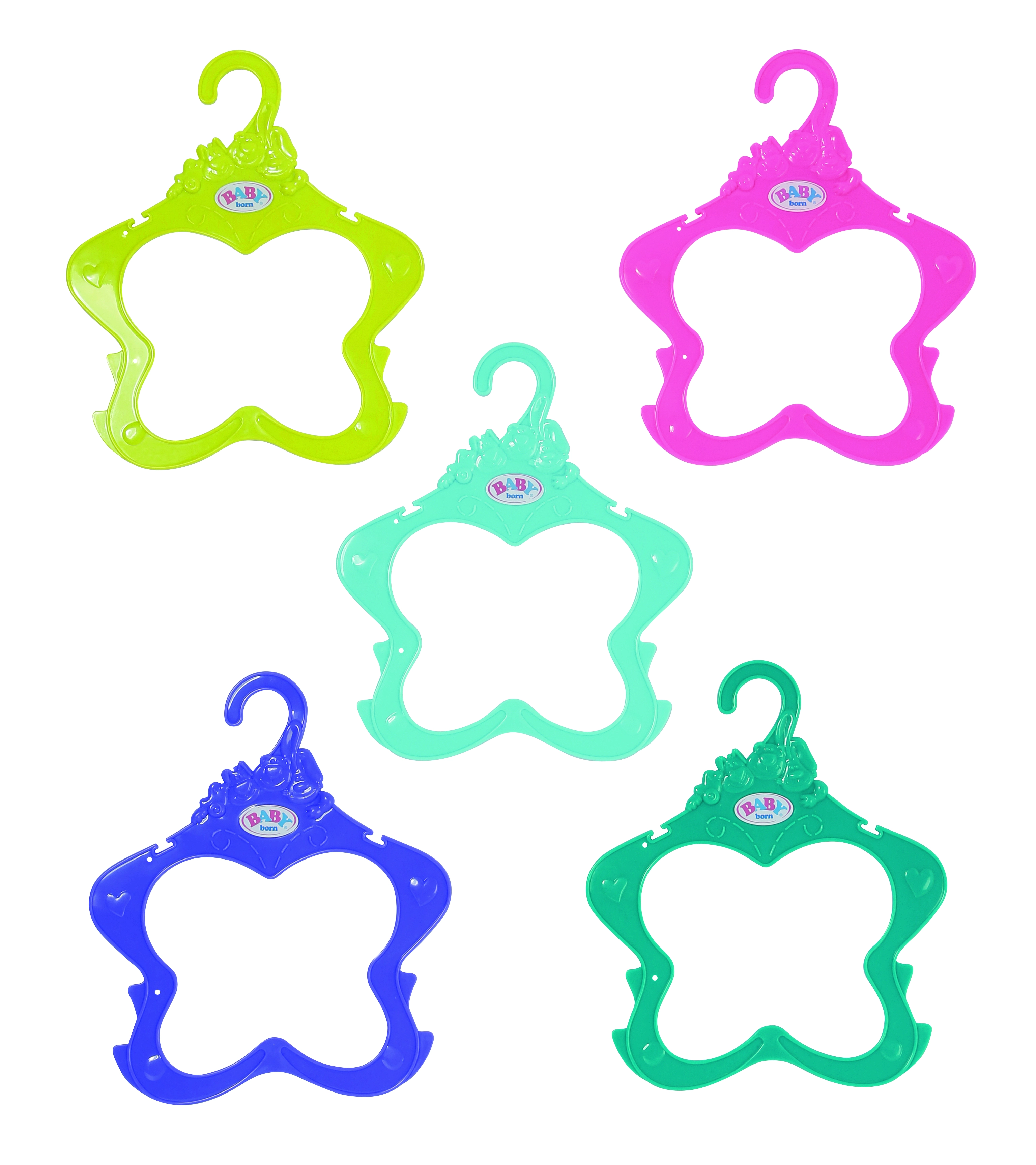 BABY born Hanger  5 pack Doll