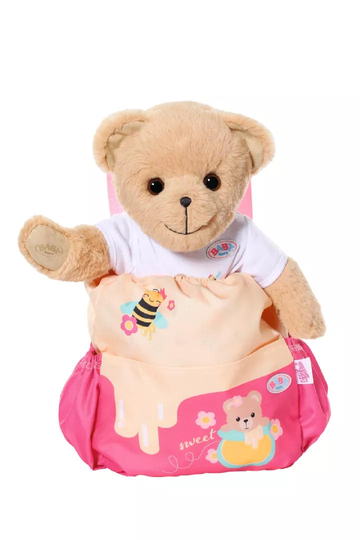 BABY born Bear Backpack Doll backpack