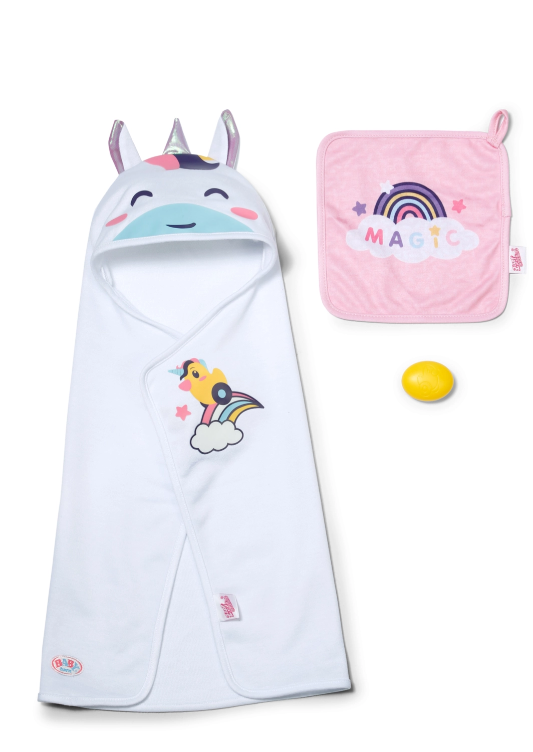 BABY born Hooded Towel Set Doll