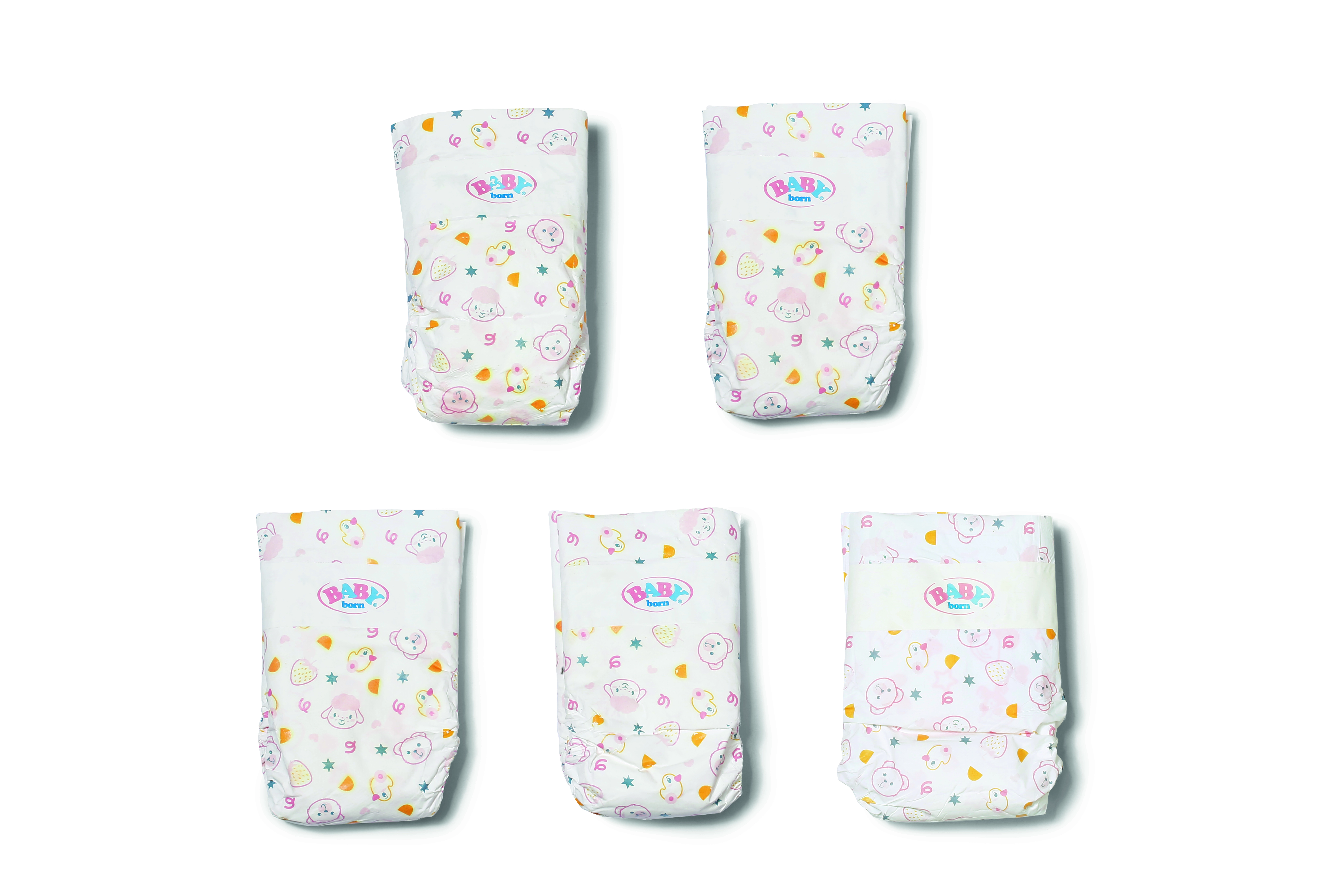 BABY born Nappies  5 pack Leļļu