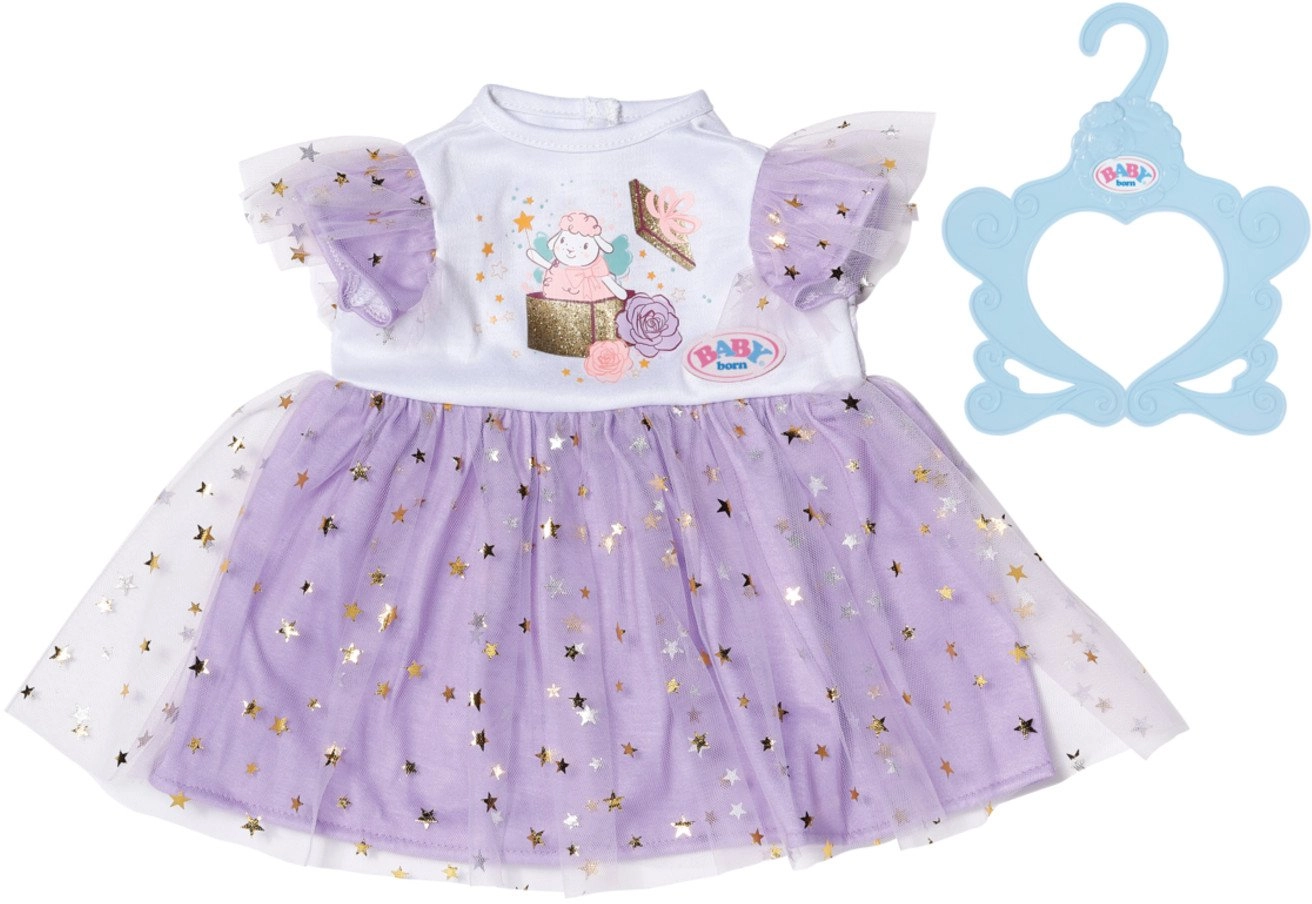 Zapf BABY born Lilac Tutu Dress