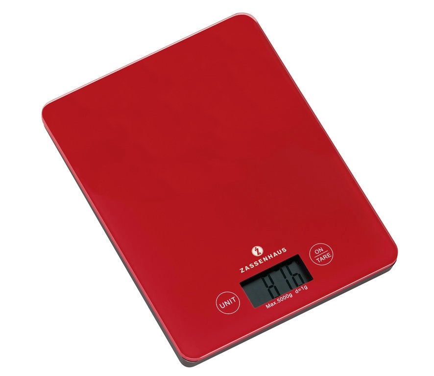 Zassenhaus Balance Red Countertop Rectangle Electronic