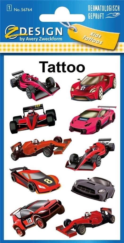 Tattoos - Racing cars ( 414964