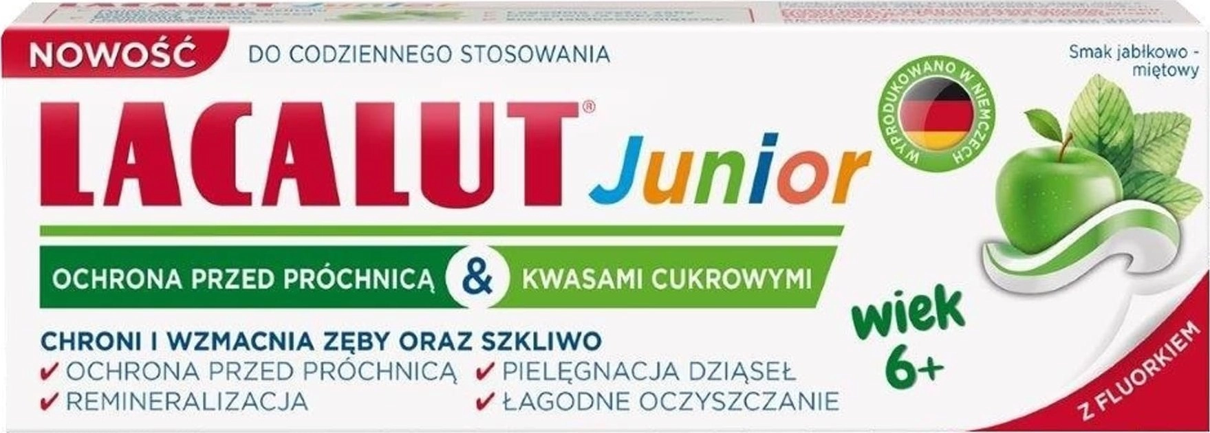 Zdrovit LACALUT Junior Toothpaste for children