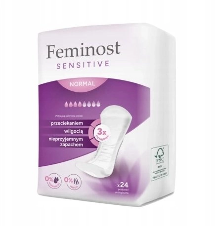 FEMINOST SENSITIVE Urol. pads. normal 5906670944499