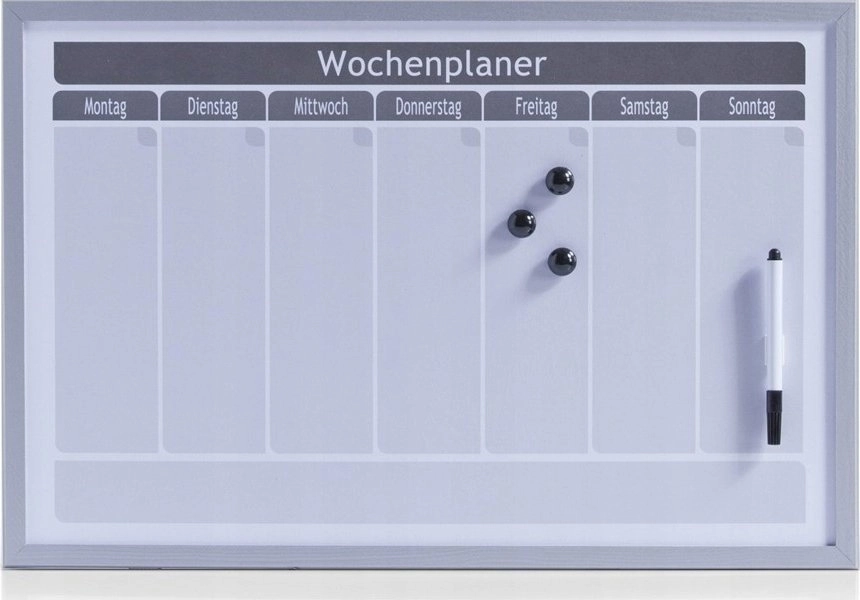 Zeller Tablica magnetyczna WOCHENPLANER + 3