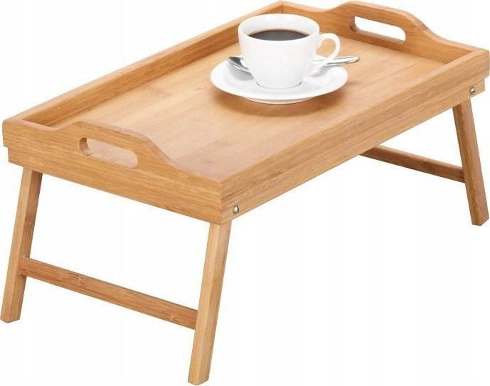 Zeller Breakfast table  bamboo tray with