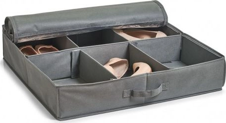 Zeller Zeller  Shoe box  60x60x13cm  gray