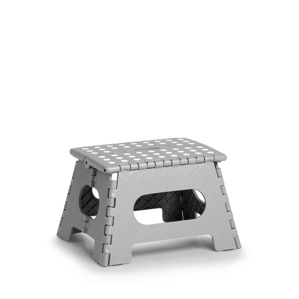 STOOL FOLDABLE PLASTIC GREY 000101134806 13030