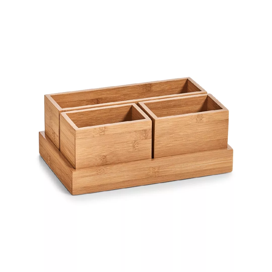 Zeller Present 25387 desk tray/organizer Bamboo