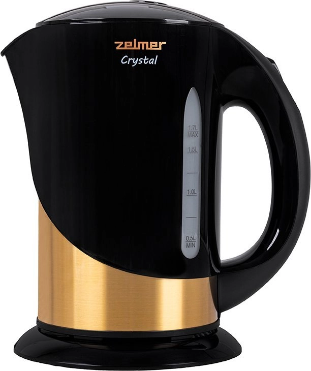 Zelmer ZCK7630 Crystal Gold Black kettle