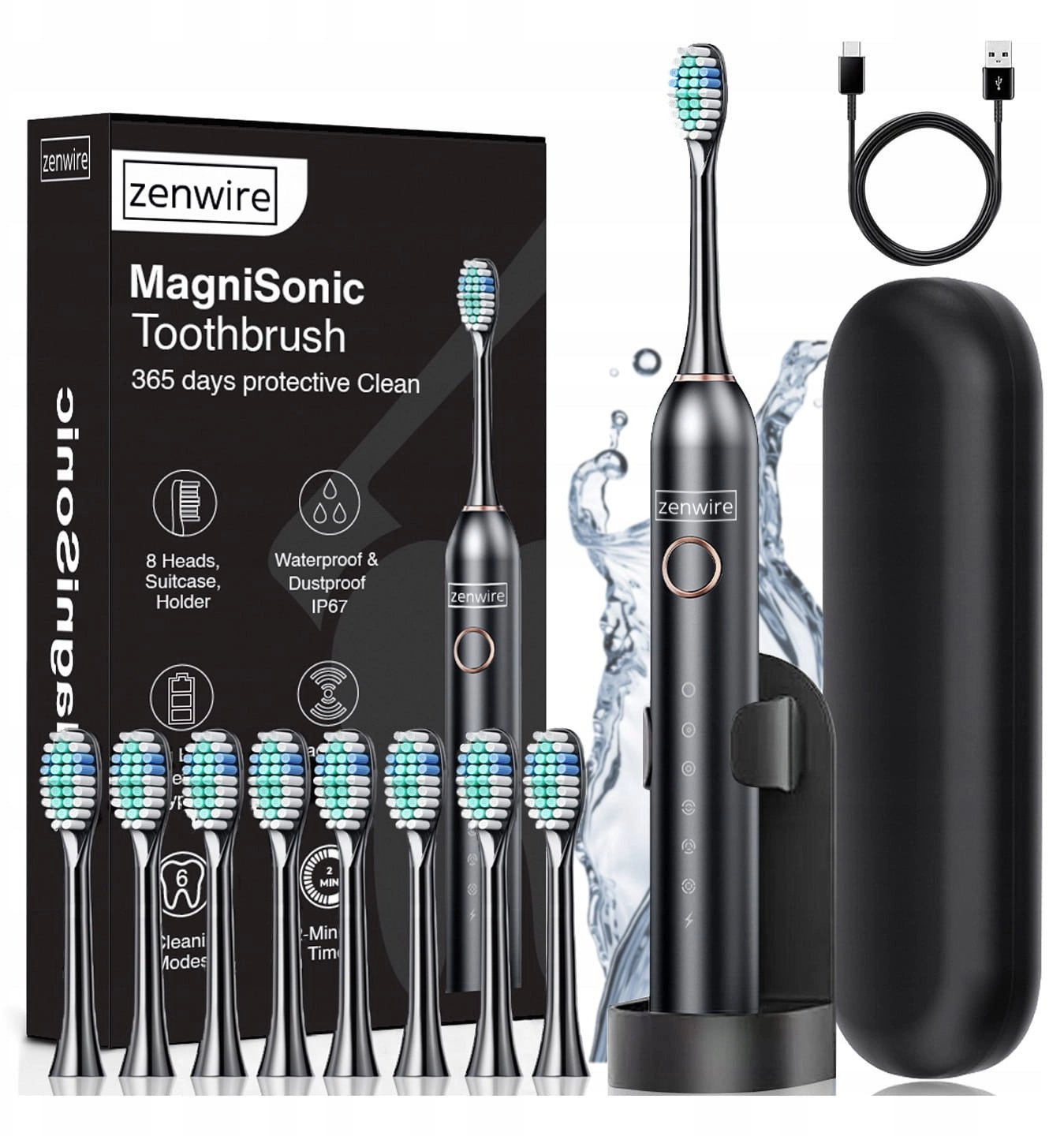 Sonic Electric Magnetic Toothbrush for Children