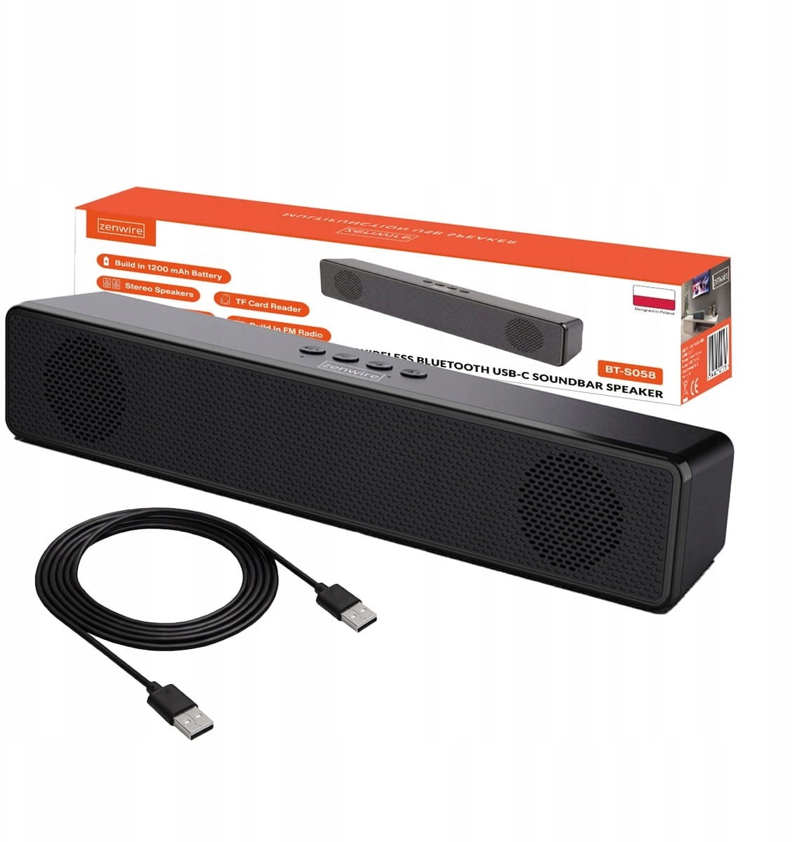 Mini Soundbar Bluetooth Portable Speaker Wireless