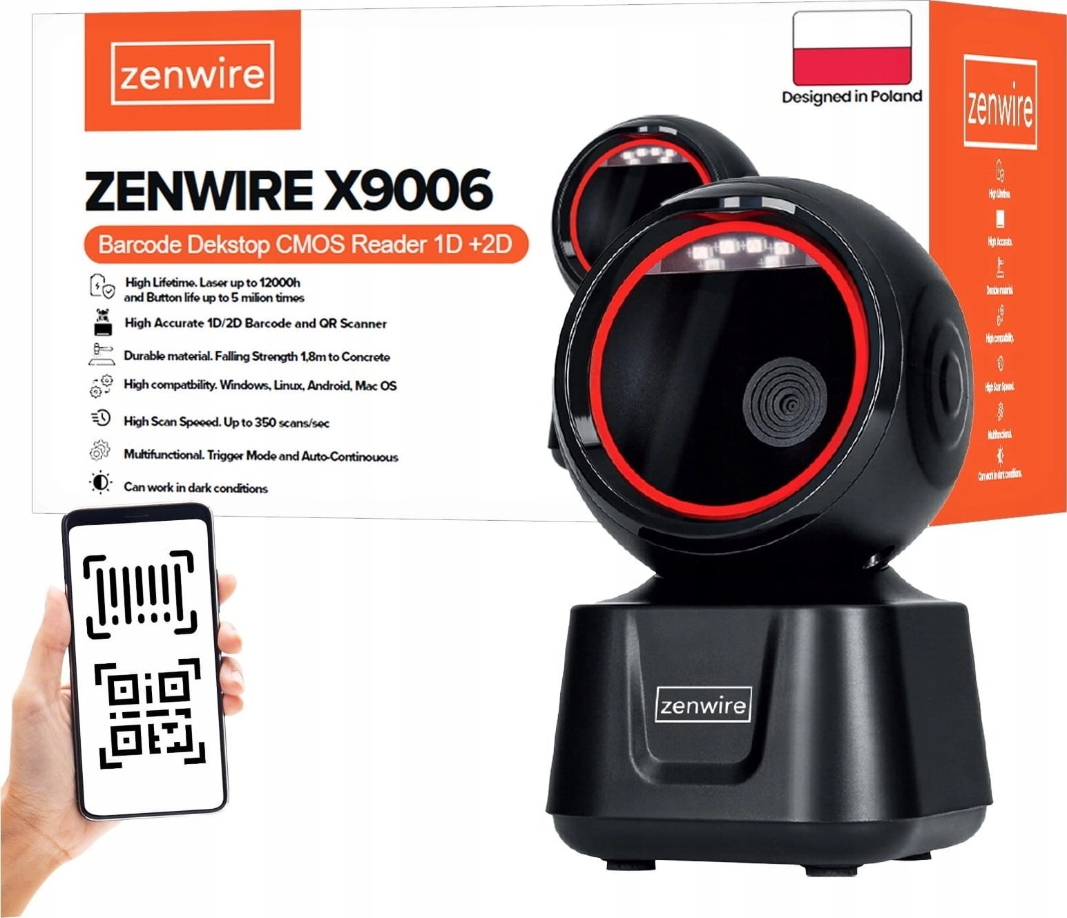 Zenwire Barcode Reader Barcode Reader QR
