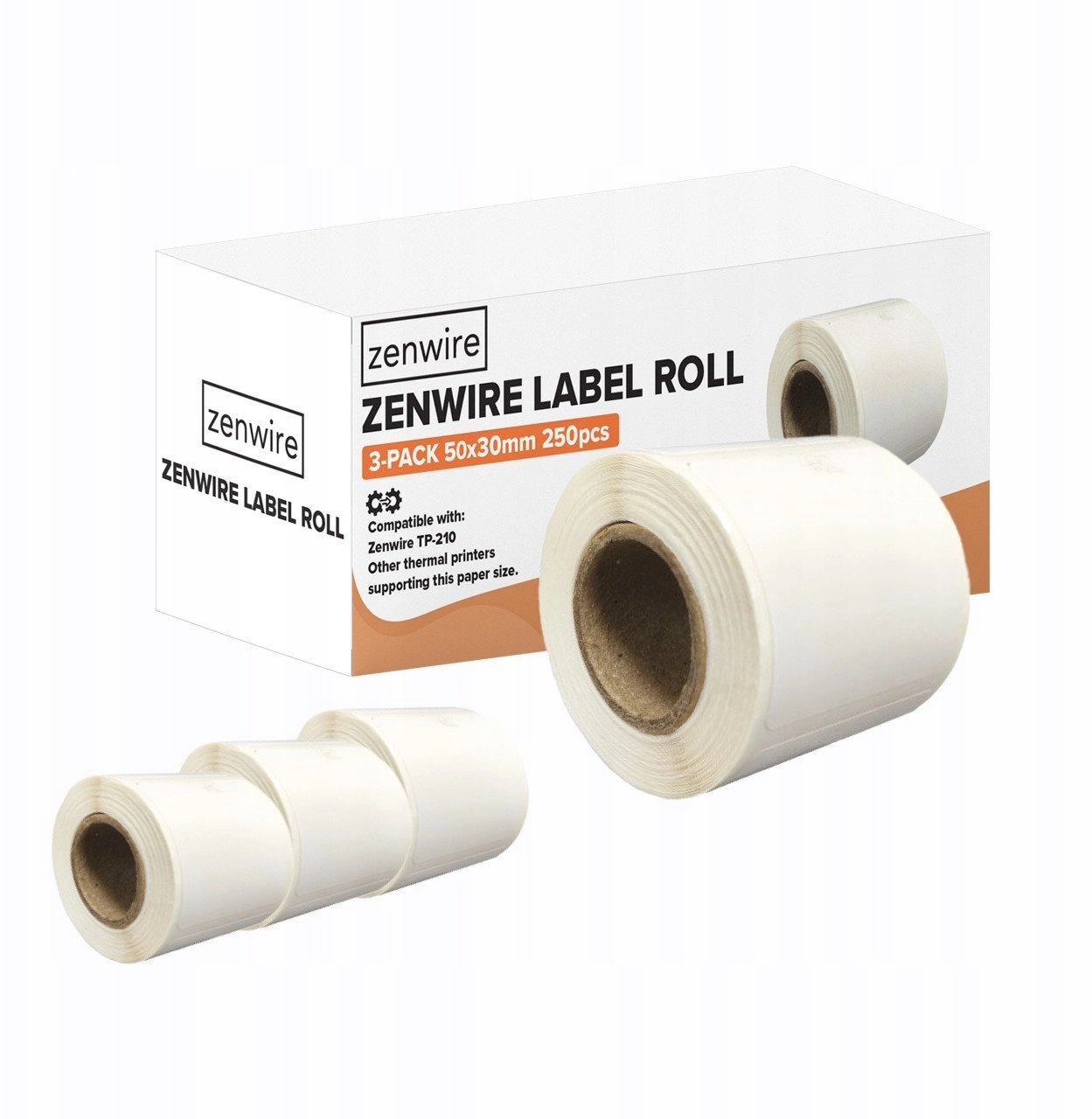 Thermal Self-Adhesive Labels 3-pack 250 pcs
