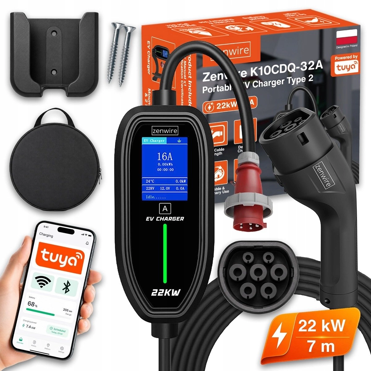 Zenwire Ładowarka do Aut Samochodów Elektrycznych