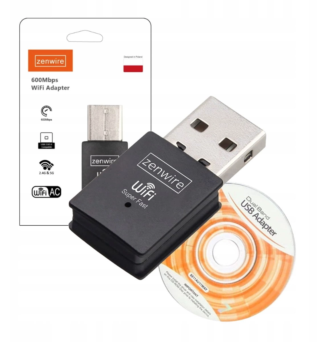 Network card Adapter External antenna WiFi