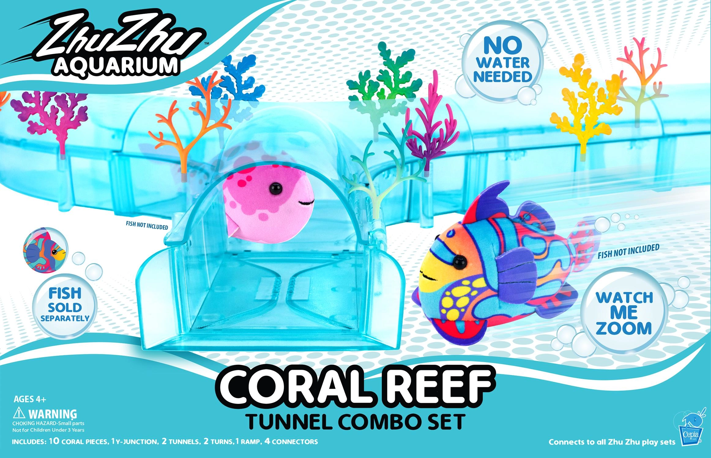 Zhu Zhu Fish - Coral Reef