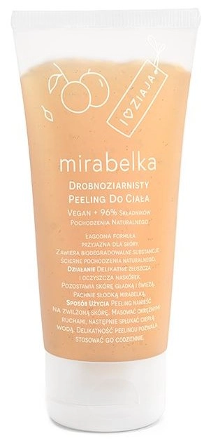Ziaja Body Peeling microbeads Mirabelka 160ml