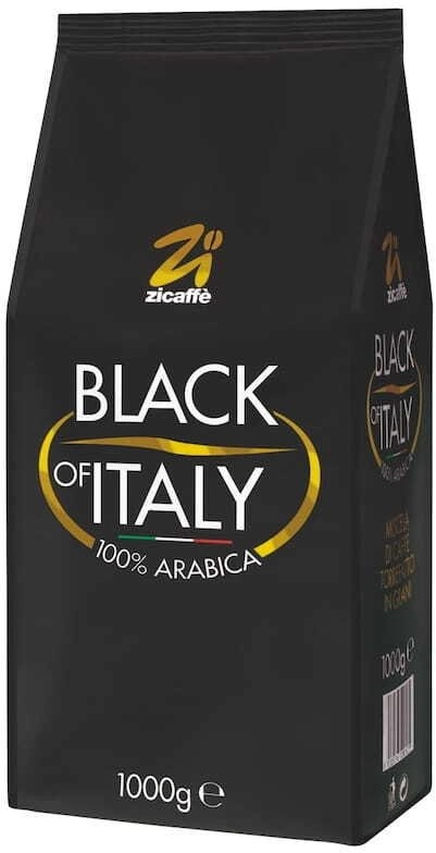 Zicaffe coffee beans Black of Italy