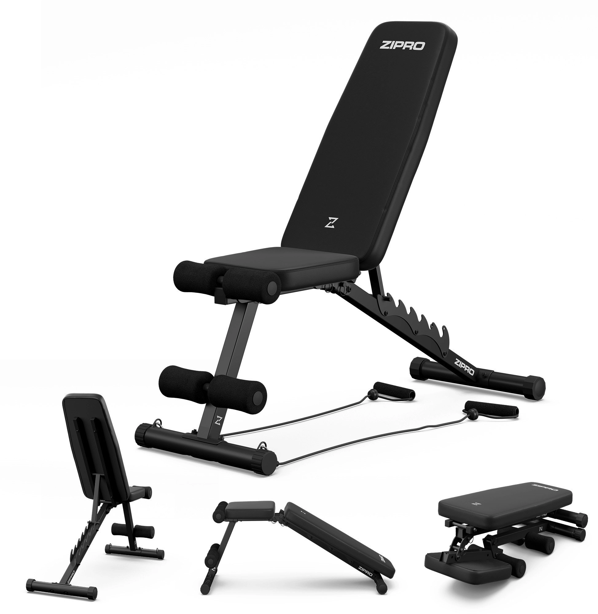 Zipro Training bench with Tempo expanders