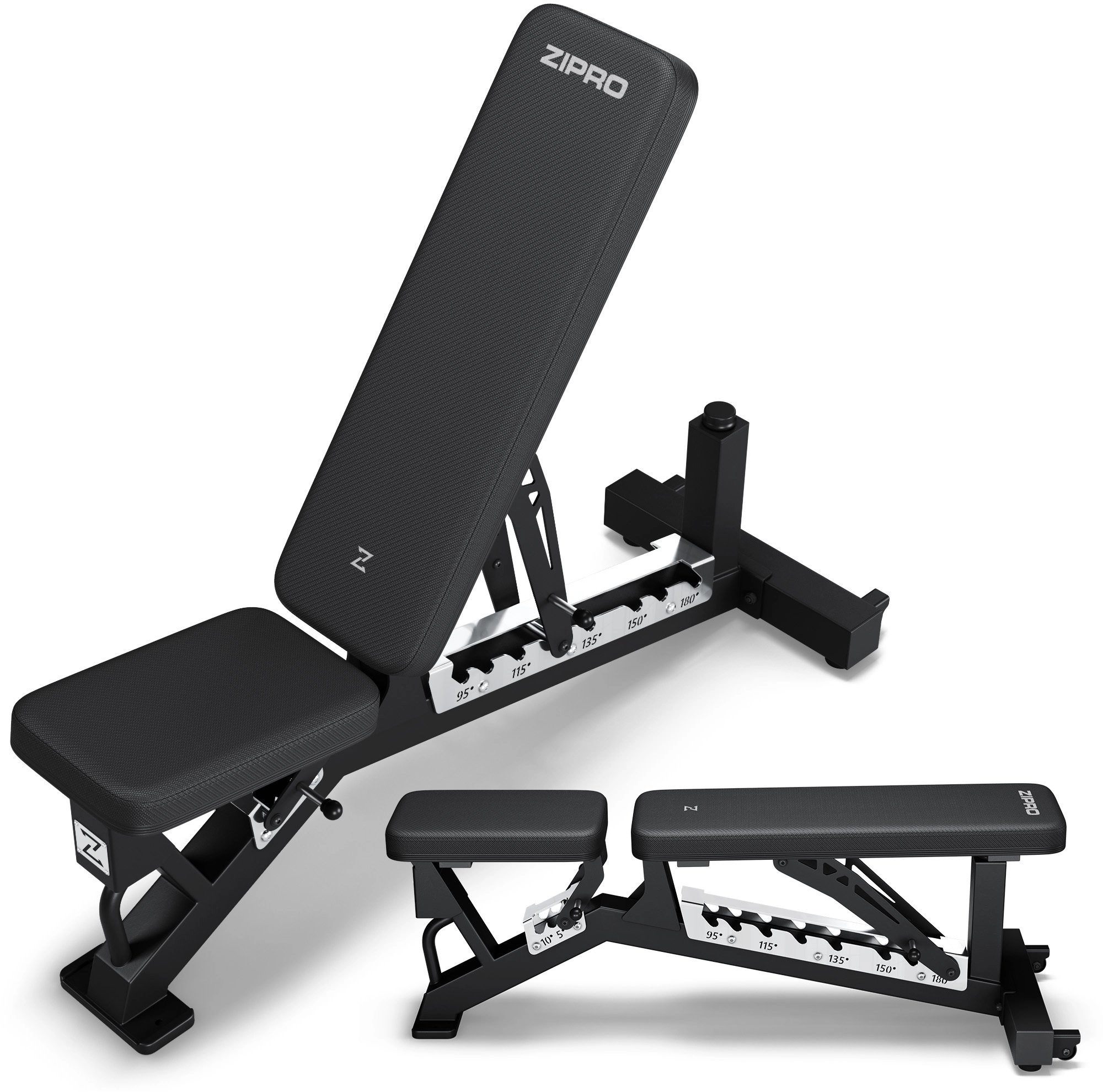 Powerhouse Exercise bench with adjustable backrest