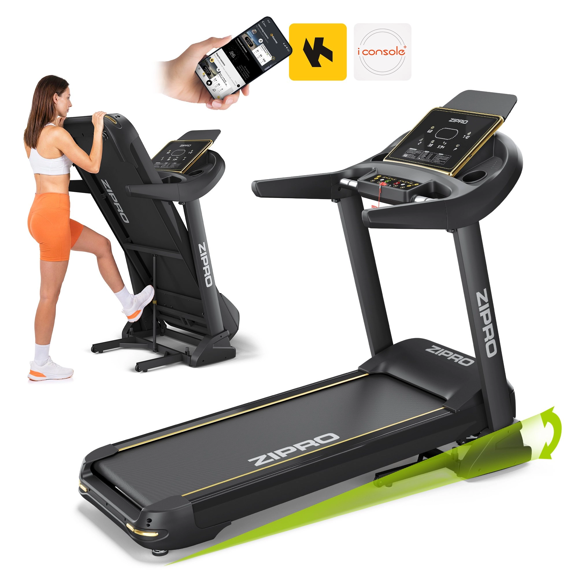 Bieżnia Zipro Pacemaker Gold iConsole+ elektryczna