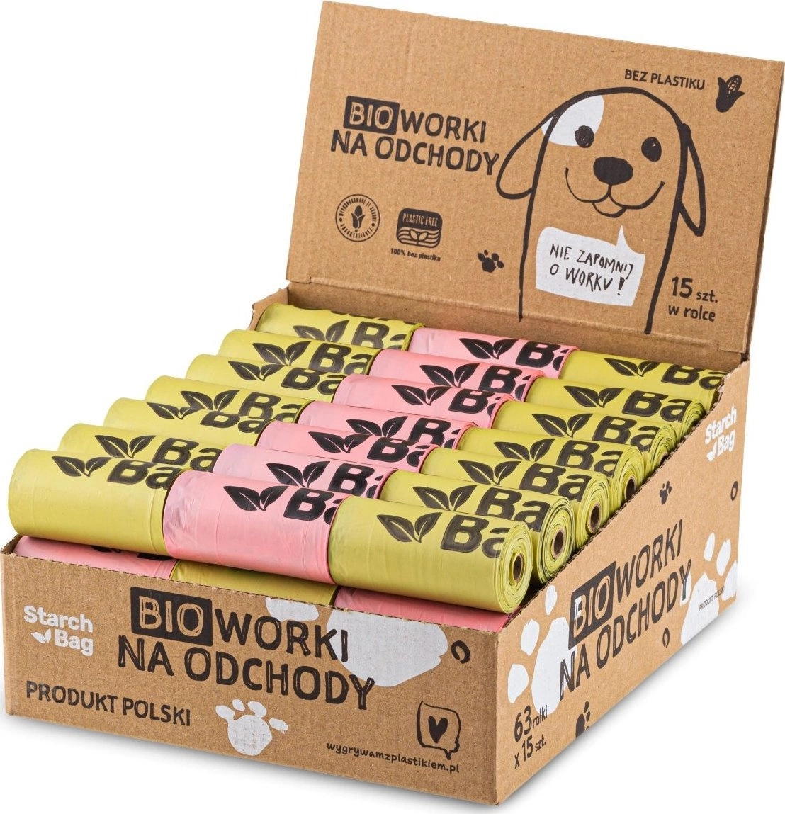 Zolux STARCHBAG Compostable BIO waste bags