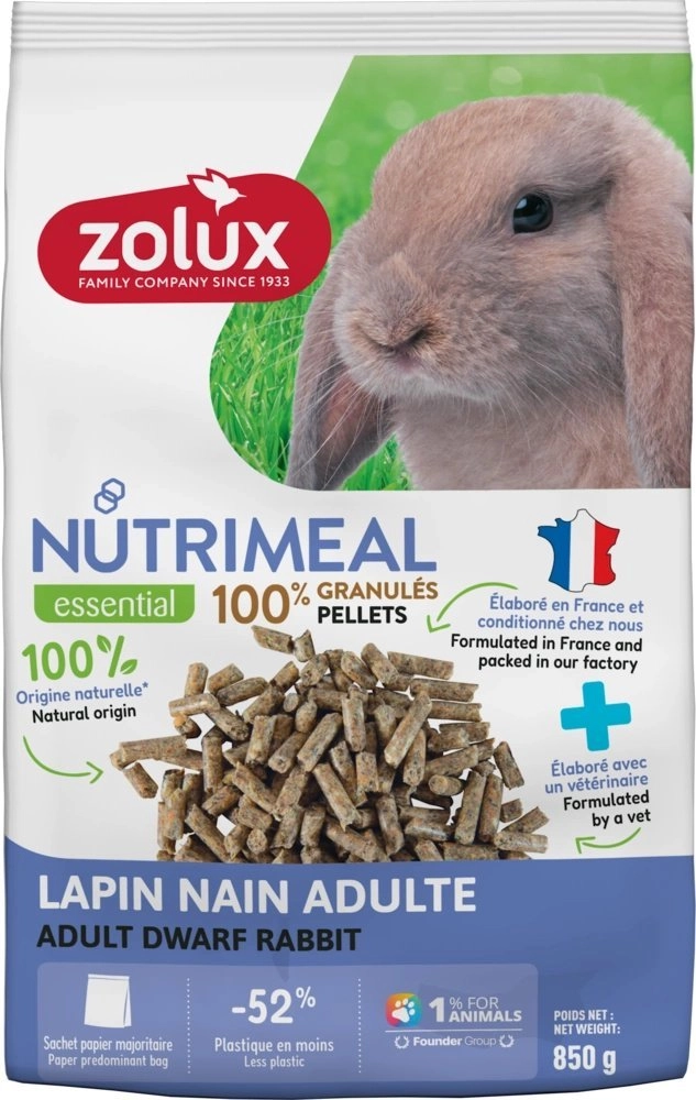 ZOLUX Karma granulat dla królika miniaturki