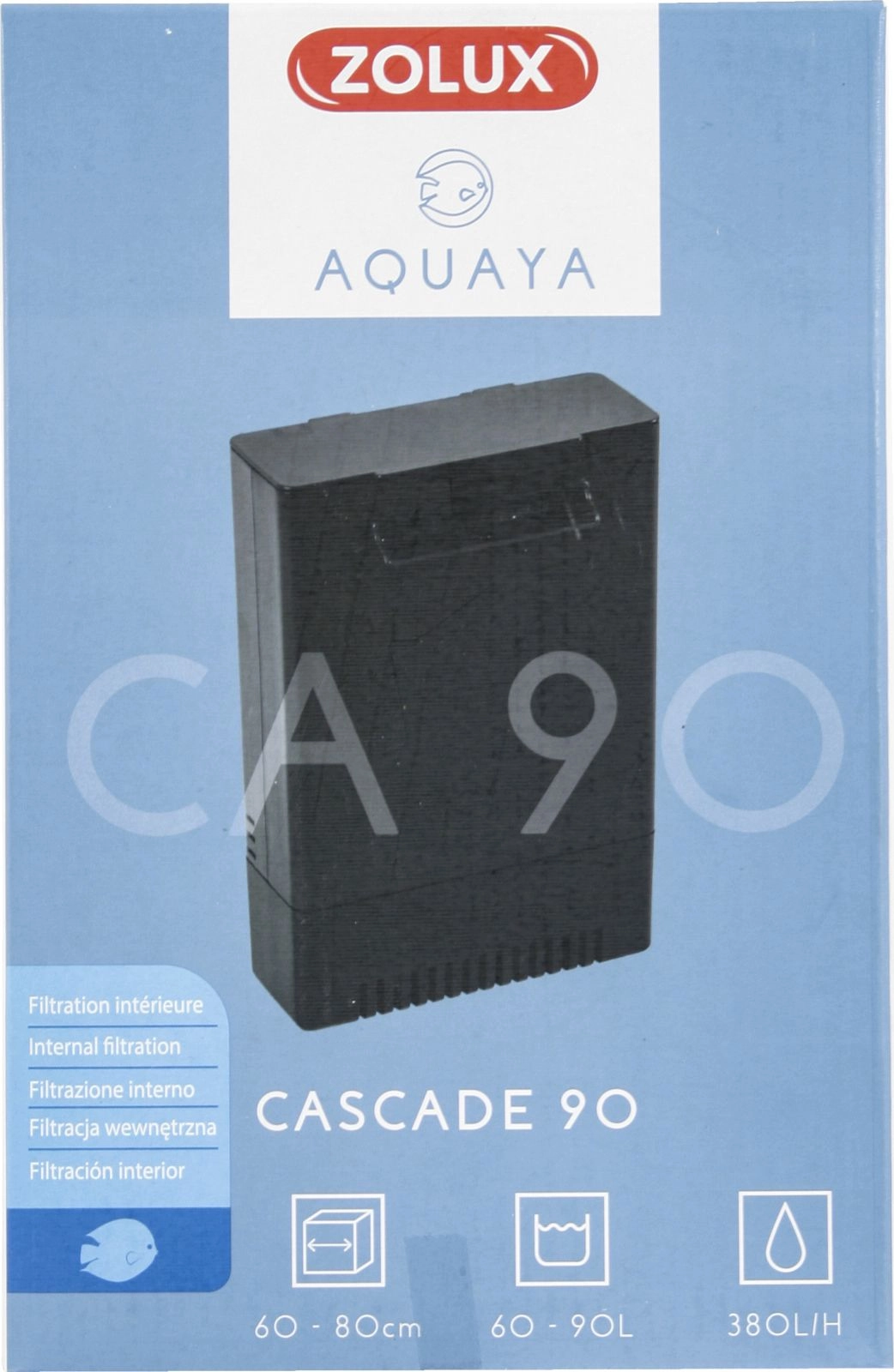Zolux AQUAYA Filtr Cascade 90 kol