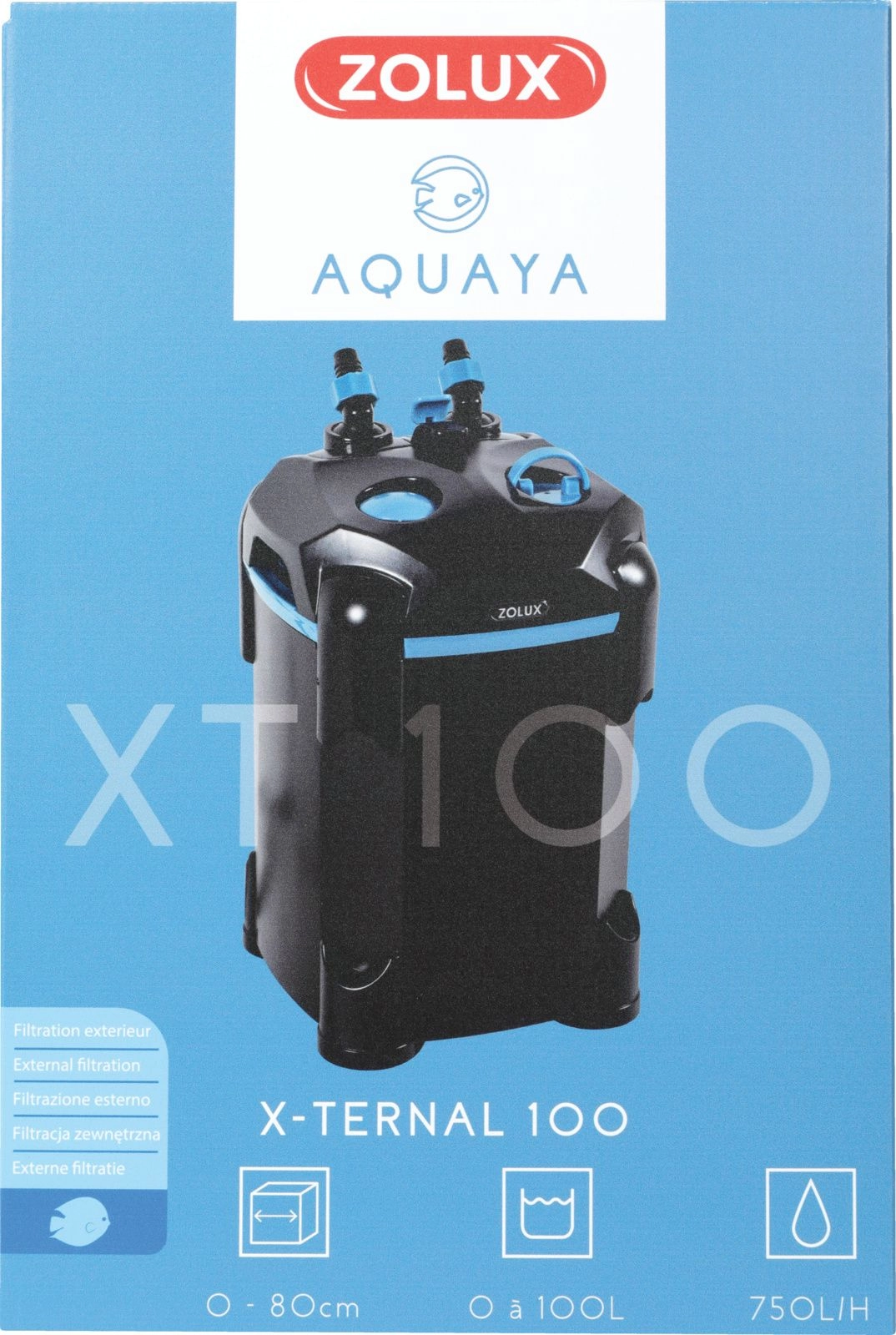 Zolux AQUAYA Filtr XTERNAL 100 7244181