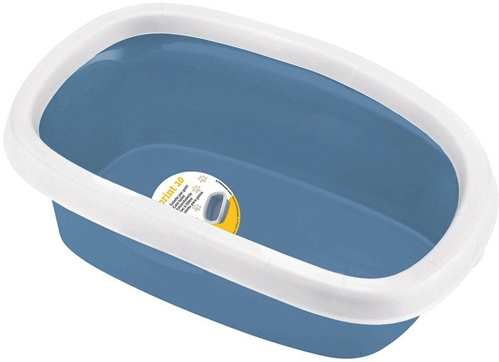 Kaku tualete Sprint 10 43x31x14cm zila/balta