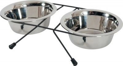 Zolux Zestaw 2 miski Inox 700
