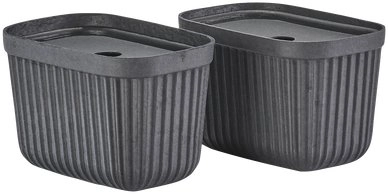 Zone Storage boxes 2 pcs. Pulp