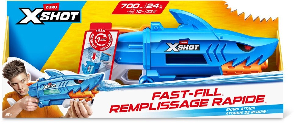 XSHOT Water Shark Attack Fast-Fill Water