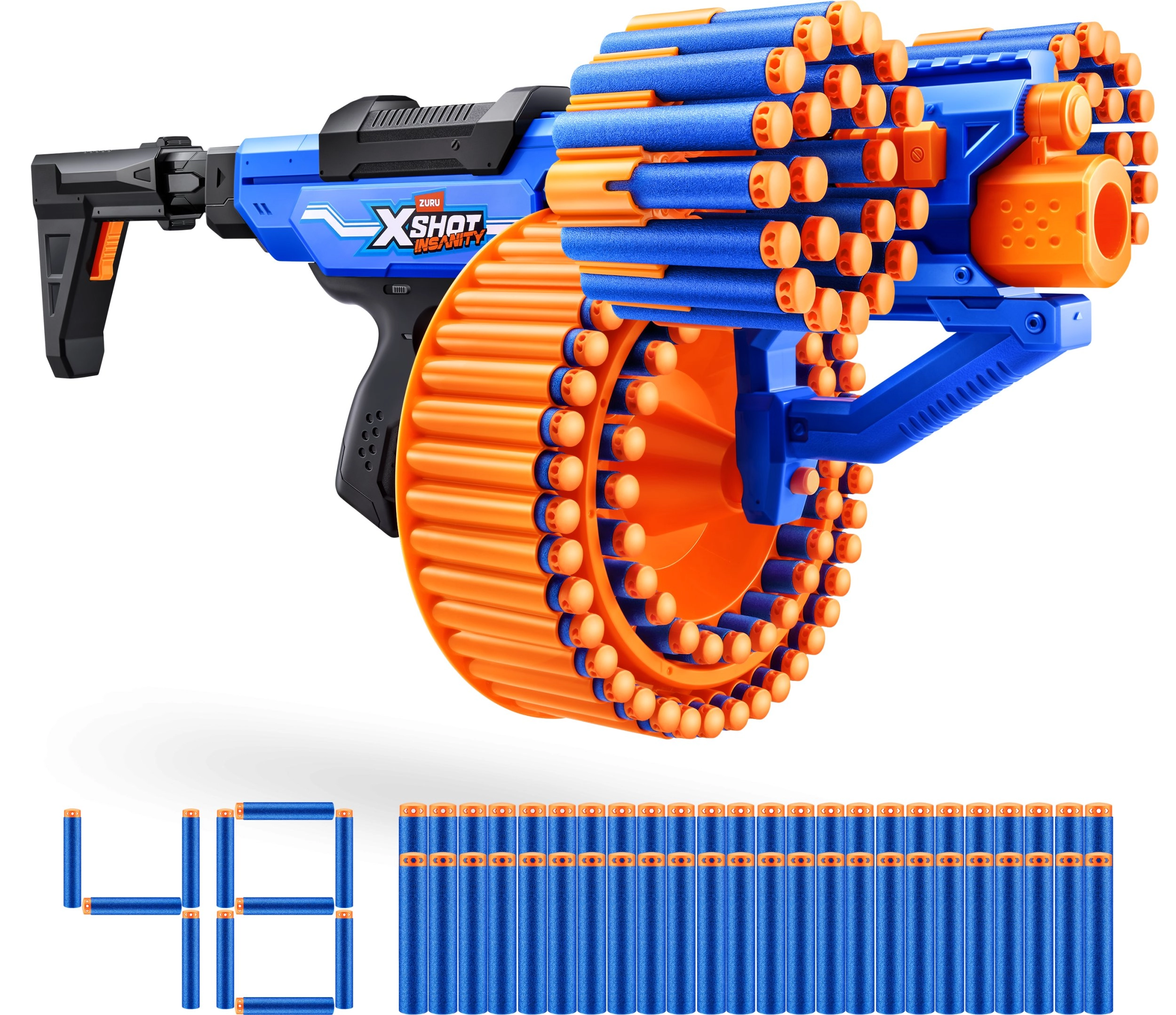 XSHOT Insanity Blitz Hammer (48 Darts)