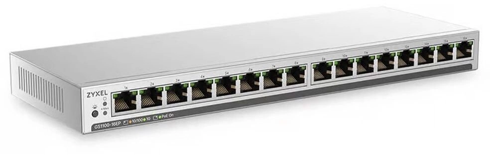 Switch Zyxel GS1100-16EP-EU0101F 16p PoE 135W