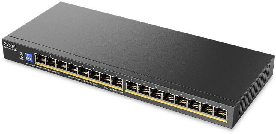 Zyxel 16-Port Gigabit Unmanaged Switch Slimline