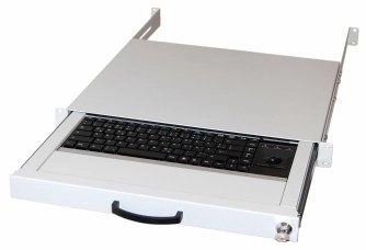aixcase AIX-19K1UKDETB-W tastatūra USB + PS/2 QWERTZ Vācu Balts