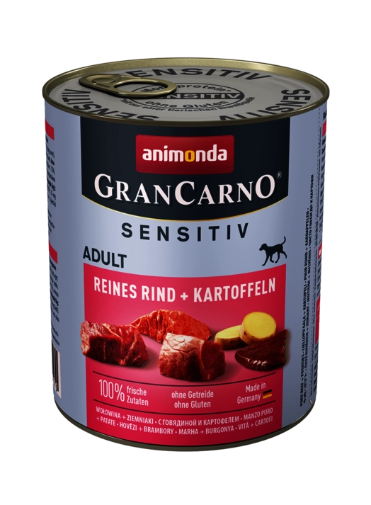 Animonda GranCarno pure beef + potatoes