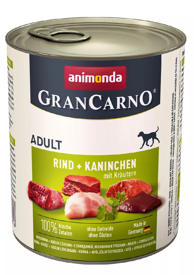Animonda GranCarno beef + rabbit with