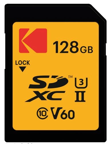 SD card Kodak 128GB UHS-II U3